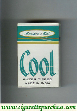 Cool Menthol Mist cigarettes filter tipped